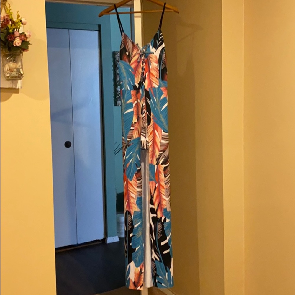 High to low Romper with shorts